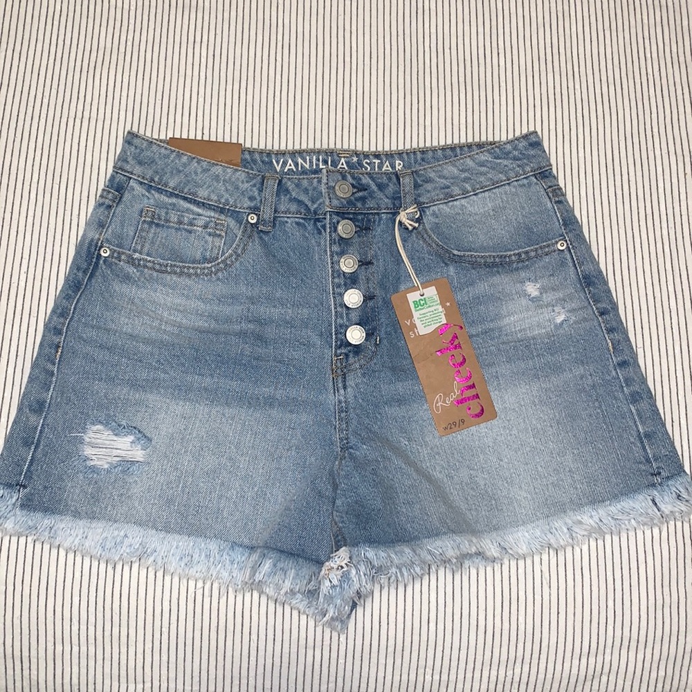 High waisted shorts